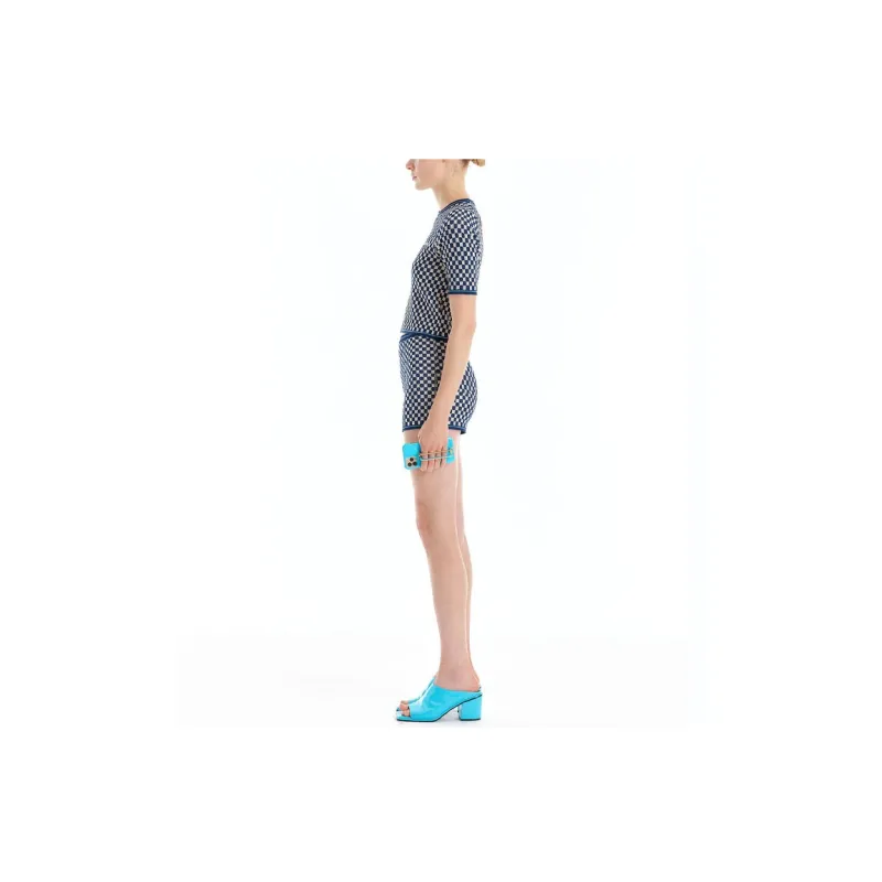 EENK Casual Shorts Women's Navy-6