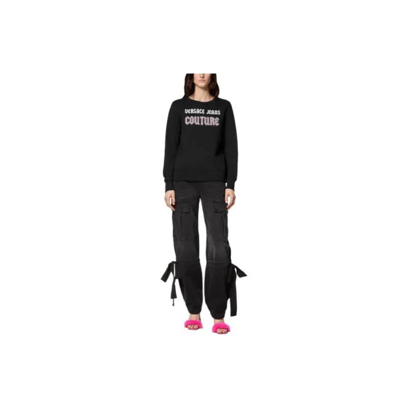 VERSACE JEANS COUTURE Logo Crewneck Sweater-1