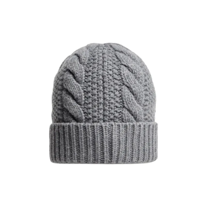 Moncler Wool Beanies Men's Gray-1