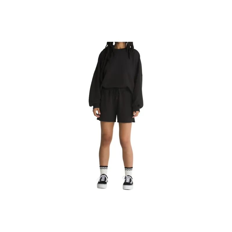 Vans Sabine 4'' Jacquard Shorts Casual Shorts Women's Black-1