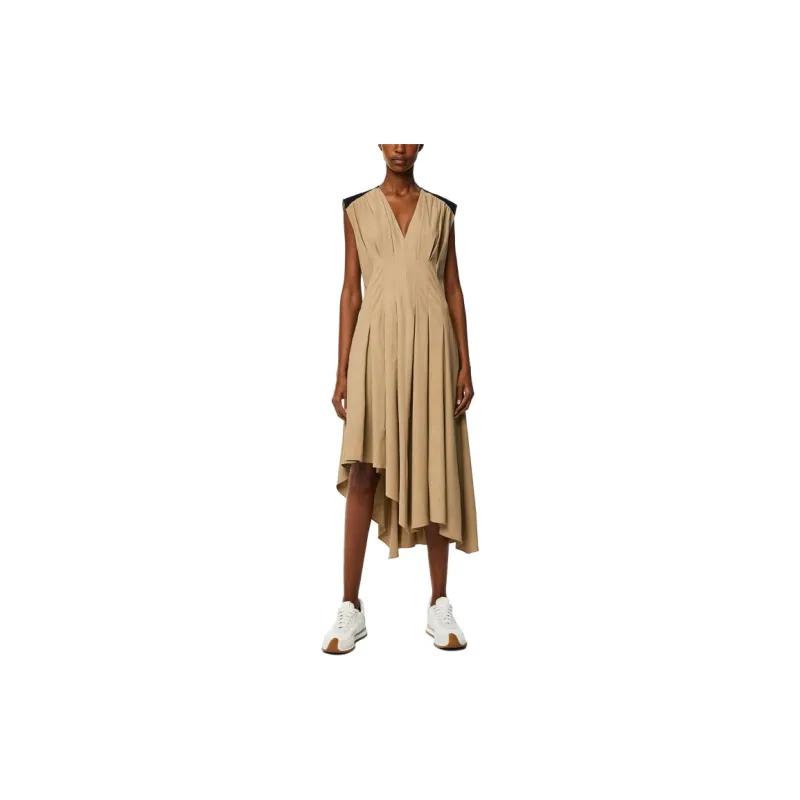 LOEWE Sleeveless Dresses Women's Taupe-2