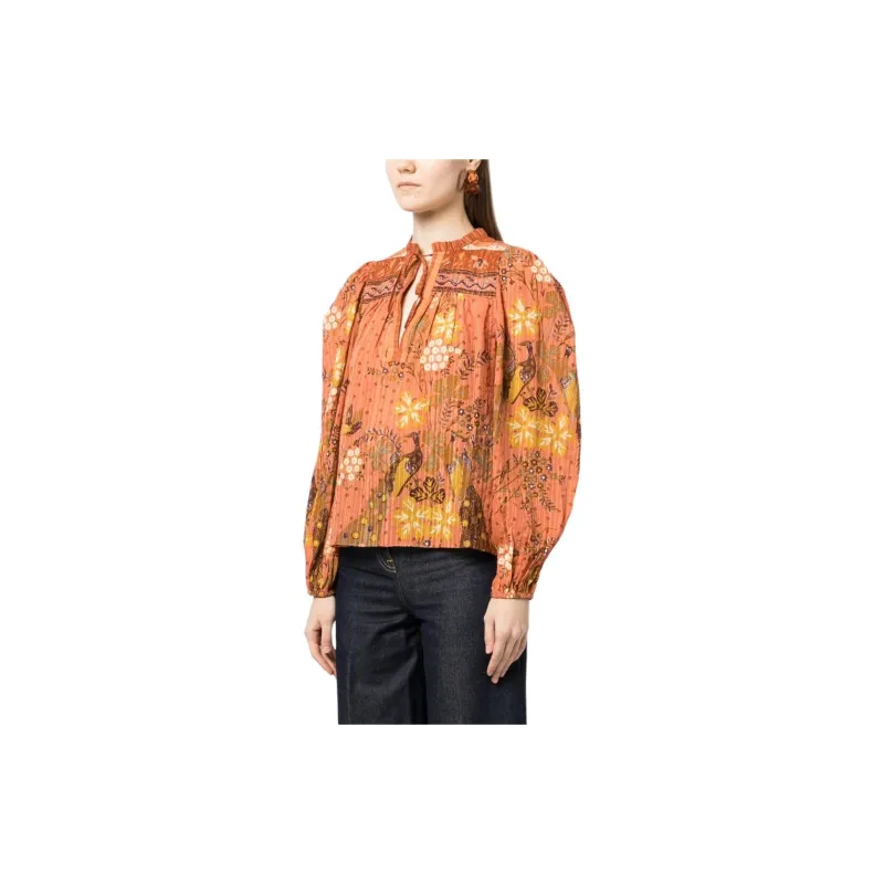 Ulla Johnson Rana Tie-neck Blouse-3