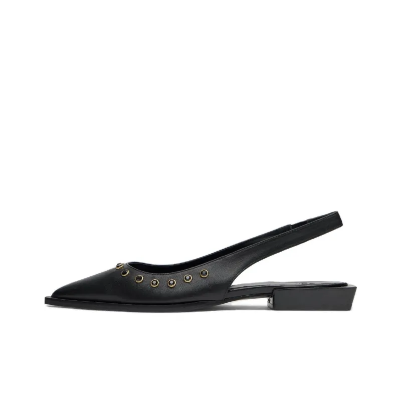 Castañer Palma Studs Casual Single Shoes 2cm Women's Black-0