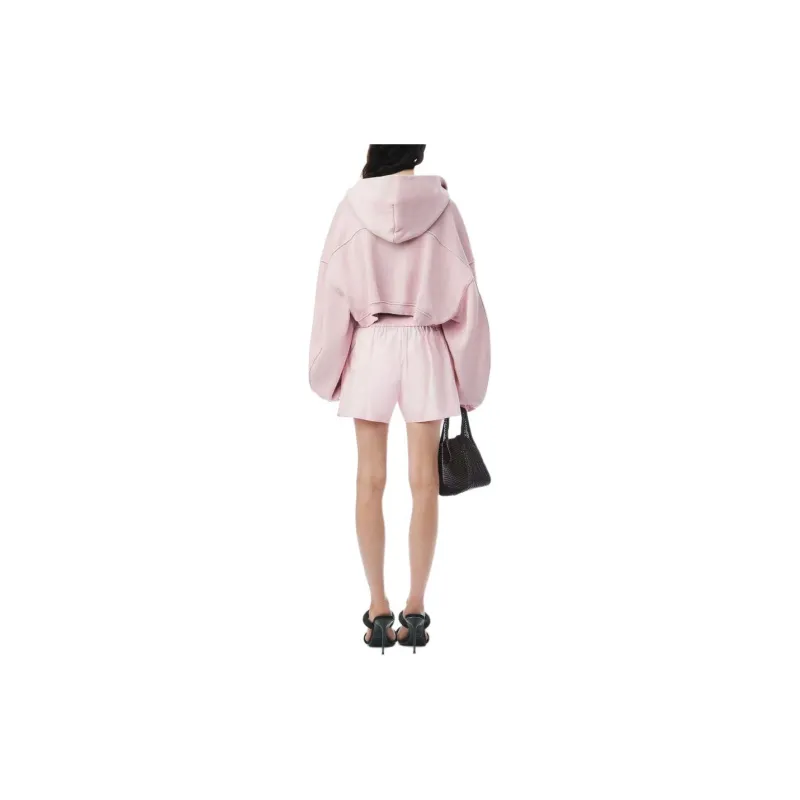 T By Alexander Wang Classic Boxer Shorts Light Pink-3