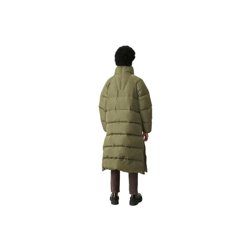 GANNI Puffer Jacket Women's Purple Olive-2