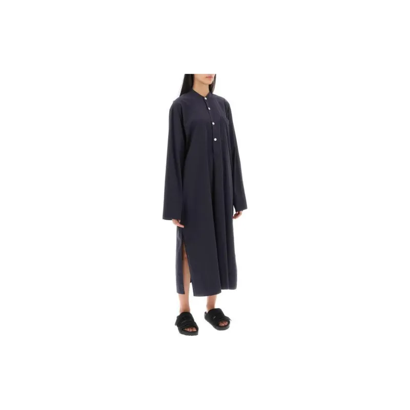Birkenstock Long-Sleeved Dresses Women's Marine Blue-3