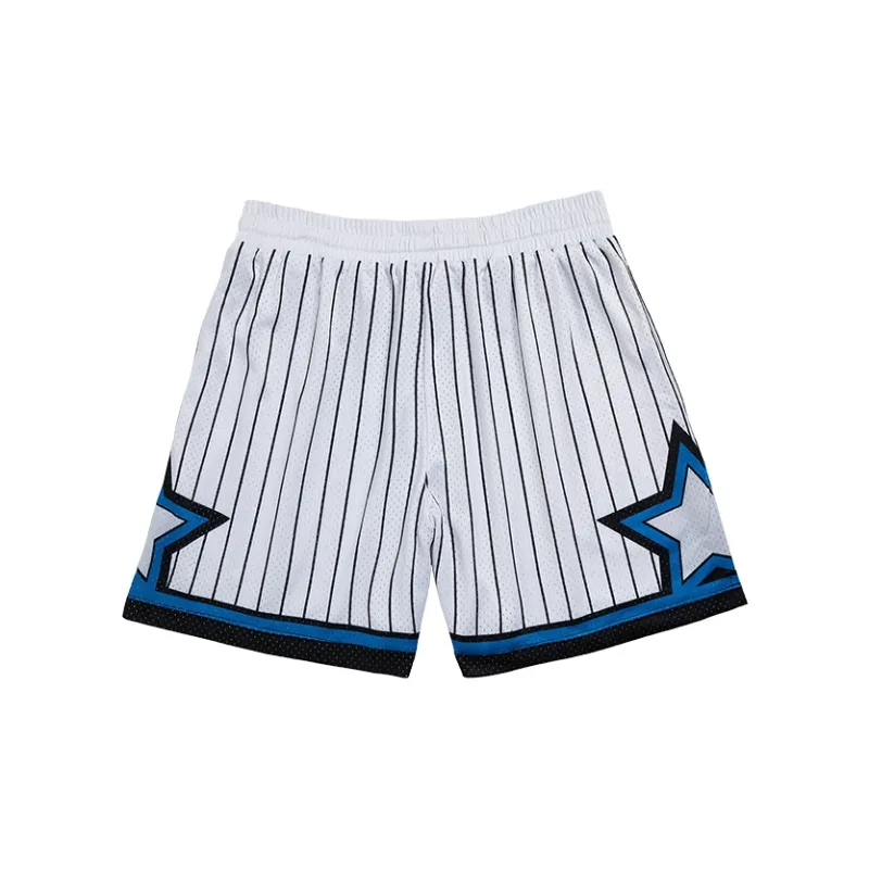 Kawasaki Basketball Shorts Unisex Refreshing White Blue-5