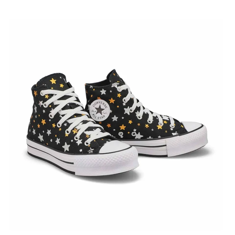 Converse Chuck Taylor All Star   Platform Lift High GS 'Sparkle'-3