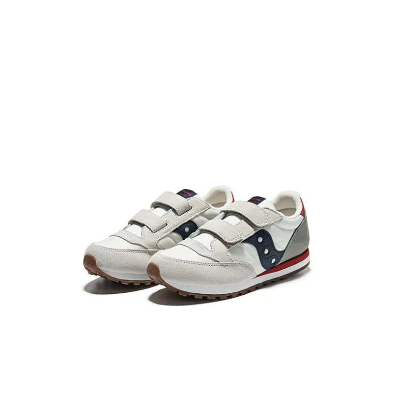 Saucony Low Top Running Shoes Gray Blue Red Kids'-2