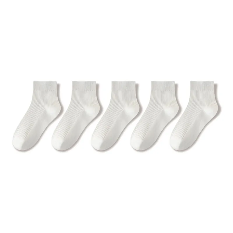JIAZINI Ankle Socks Unisex 5 Pack-0