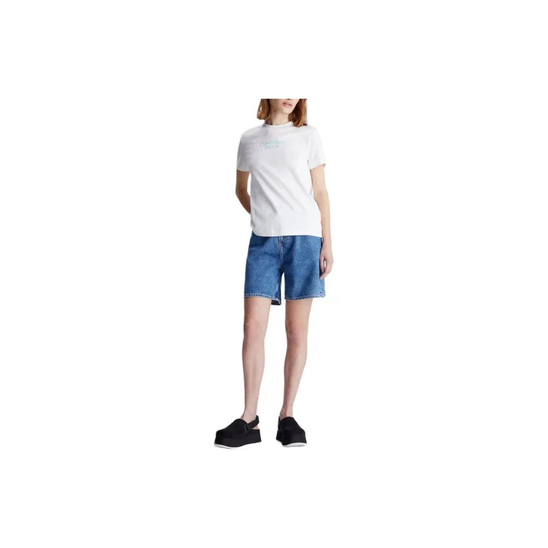 CALVIN KLEIN T Shirt Women's Bright White Europe Version-1