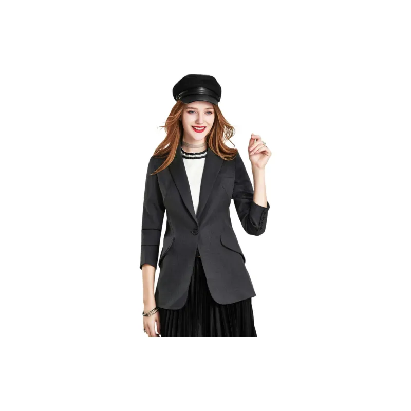 HAVVA One Button Business Suit Coat Women's-1