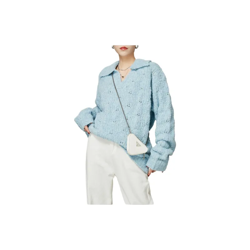 Weekly Sweaters Women's Blue-3