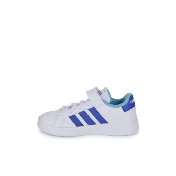 adidas Grand Court   Strap Little Kid 'White Lucid Blue'
