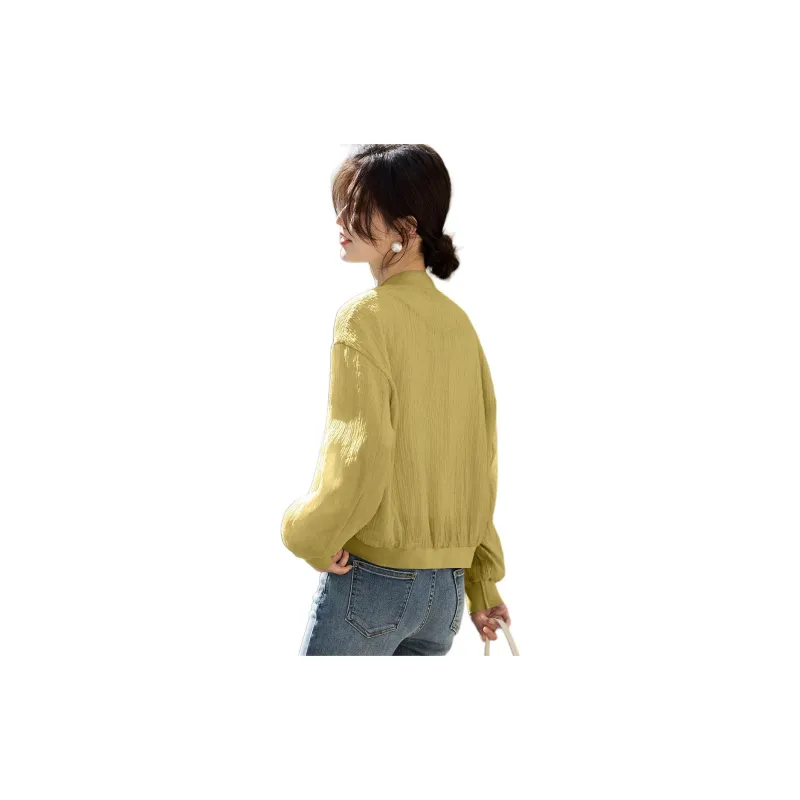 XWI Baseball Jacket Women's Yellow-3