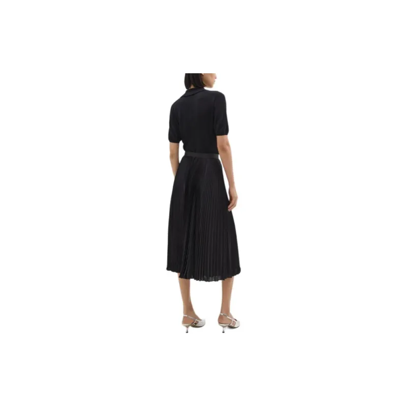 THEORY Casual Long Skirts Women's Black-3