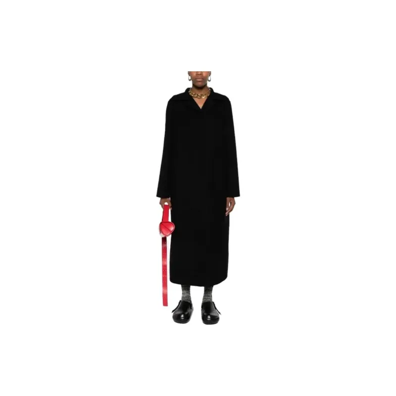 JIL SANDER Single breasted Cashmere Coat-1