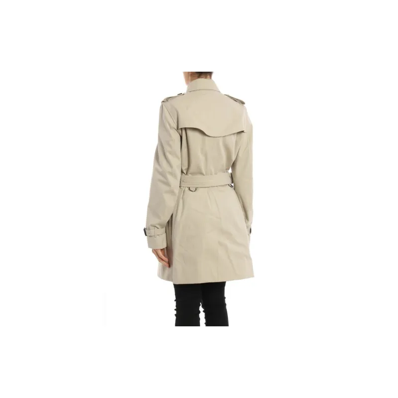 Burberry Trench Coat Women's Beige-4
