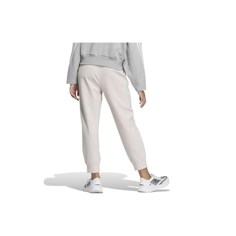 Adidas Knitted Sports Pants Women's Light Pink-2