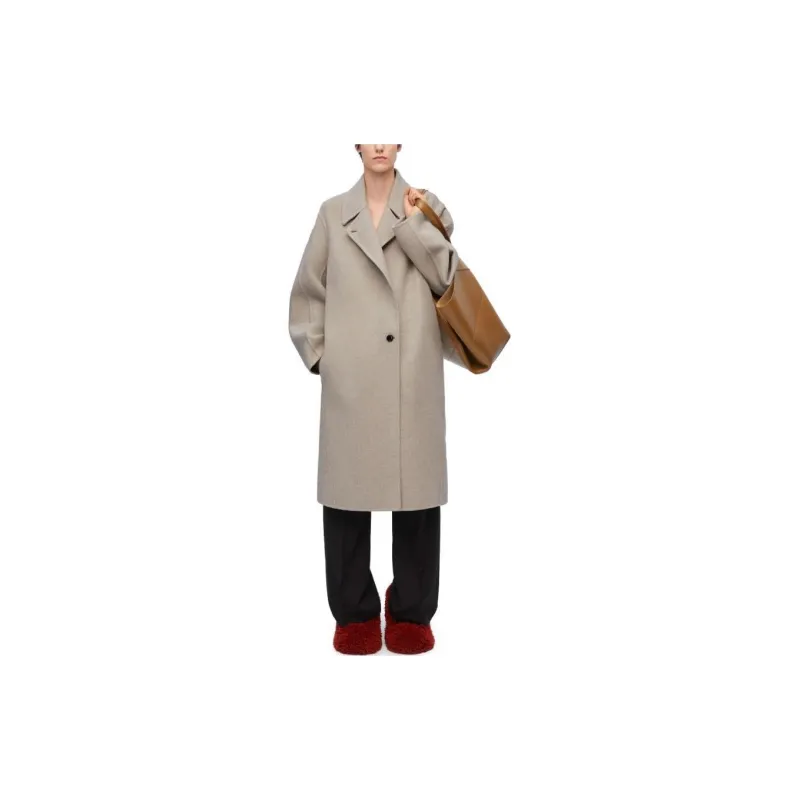 LOEWE Coats Women's Khaki-1