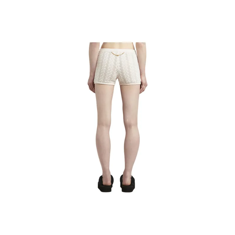 PALM ANGELS Chain detail Knitted Short-2