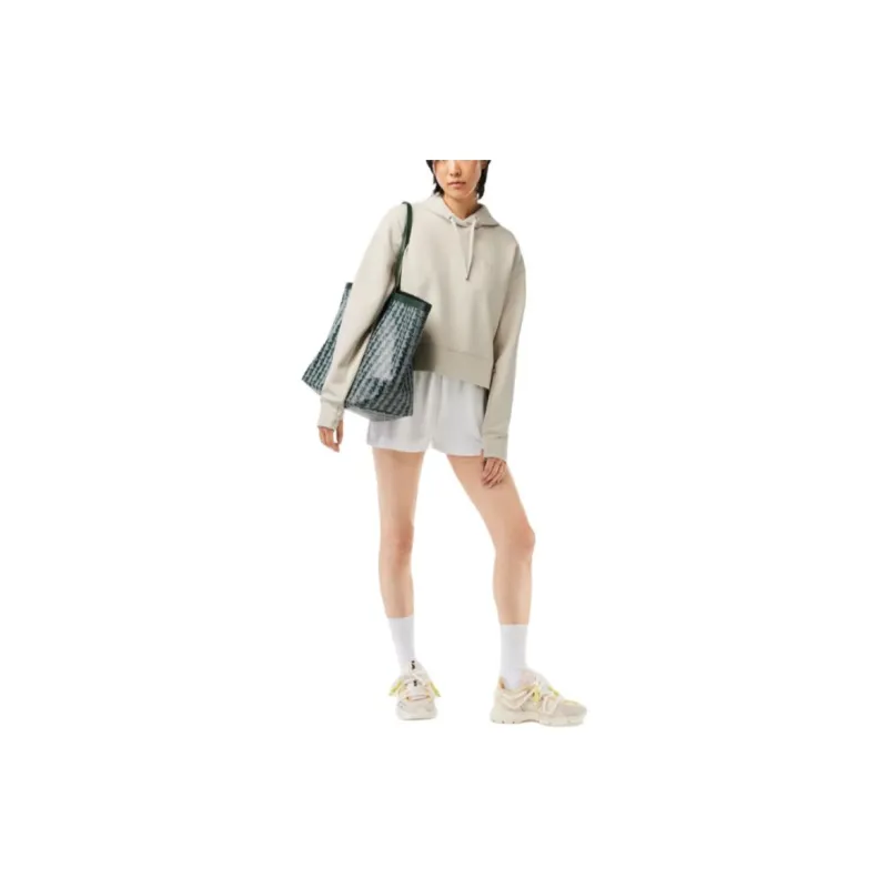 LACOSTE Logo patch Thumb slot Hoodie-3