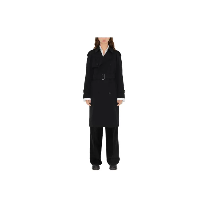 Burberry Trench Coat Women's Black-3