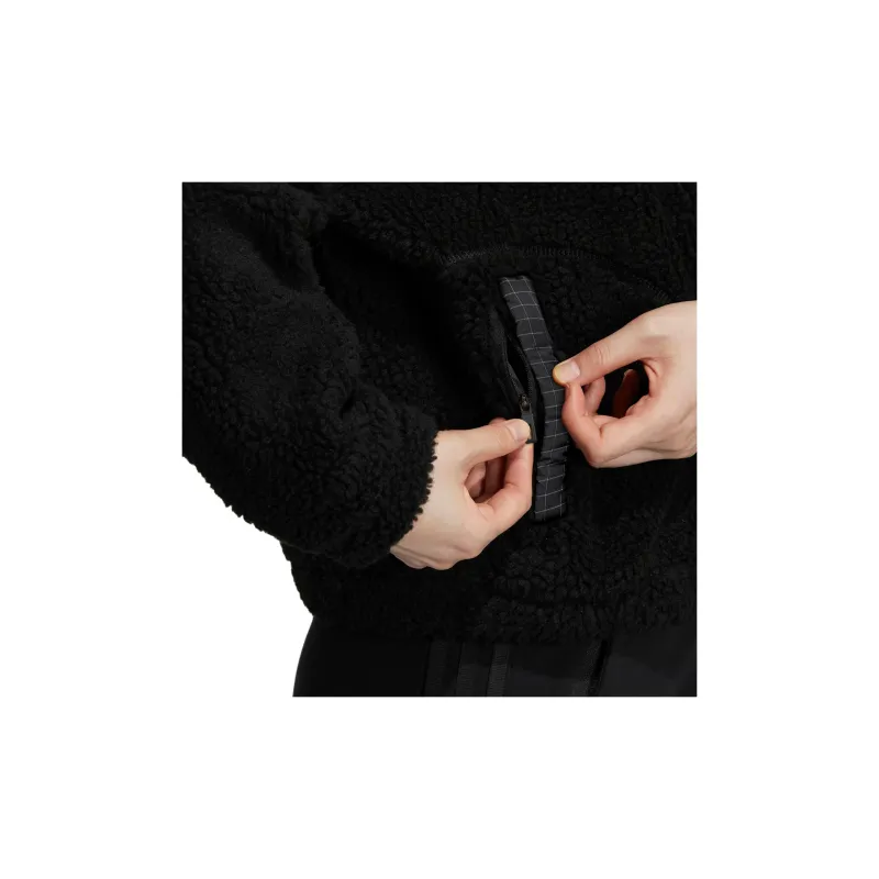 Adidas Velvet feel Coat Women's Black-5