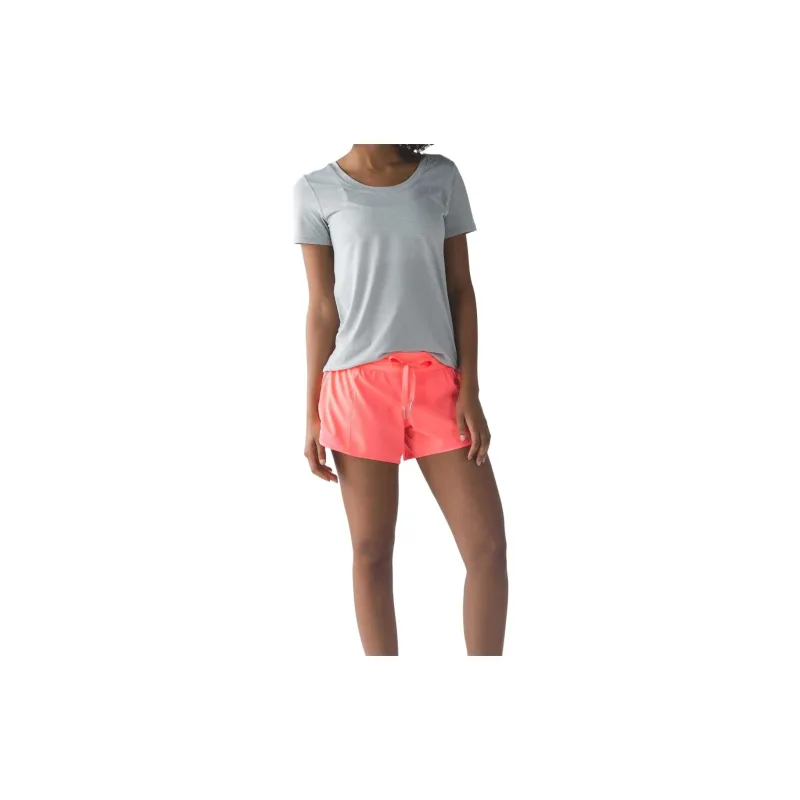 Lululemon Hotty Hot Series Sports Shorts Women's Orange Pink-3