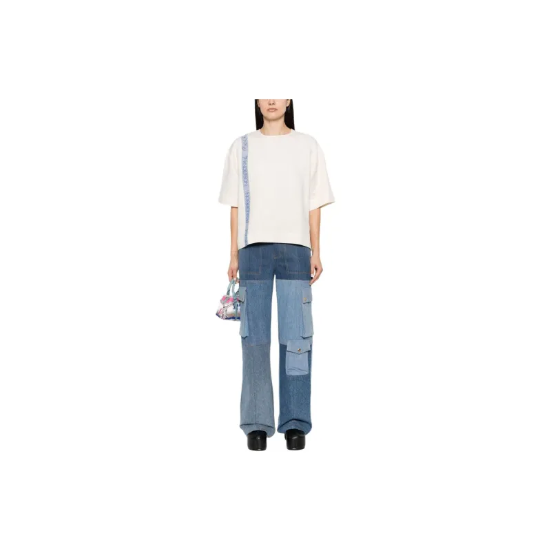 JW Anderson Logo Printed Crewneck T Shirt-1