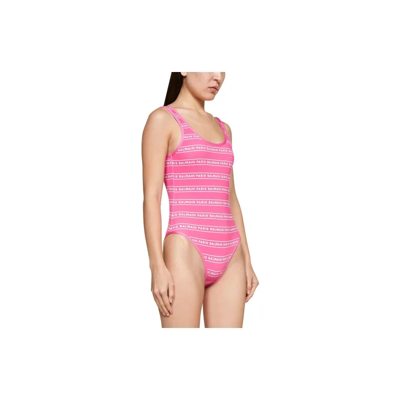 BALMAIN One-piece Swimsuit Women's Pink-2