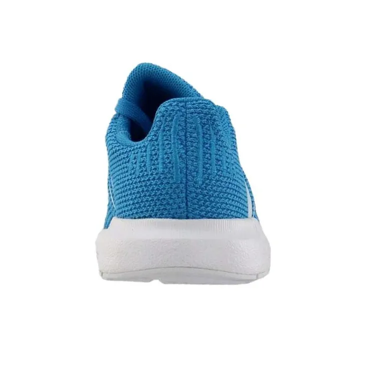 Adidas Swift Run Cushioning Wear-Resistant Low-Top Running Shoes Blue Kids'-3