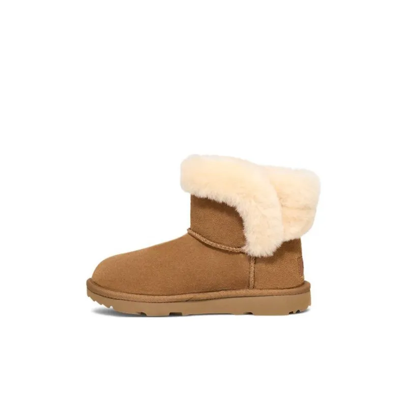 UGG Breathable Low Shaft Kids' Boots Brown Kids'-0
