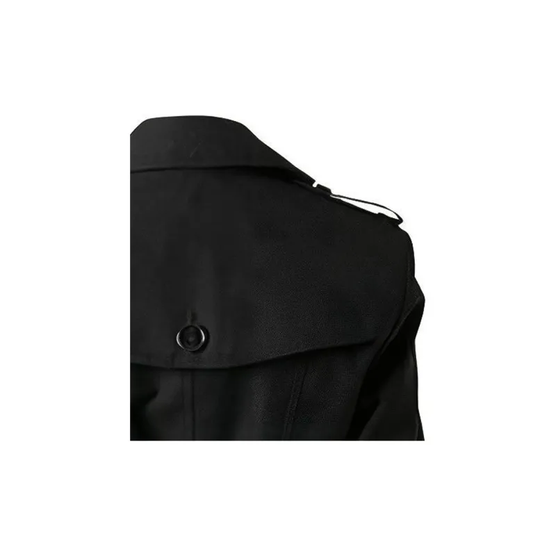 Burberry Trench Coats Women's Black-2