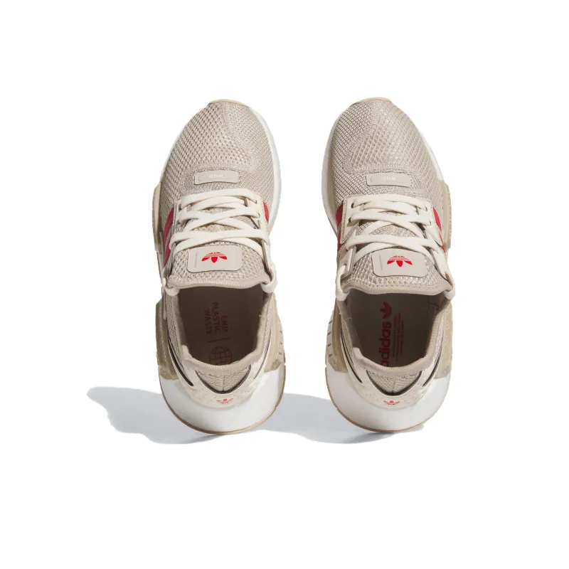 Adidas Originals NMD_G1 Cushioning Wear Resistant Kids Lifestyle Shoes Beige Teenagers-4