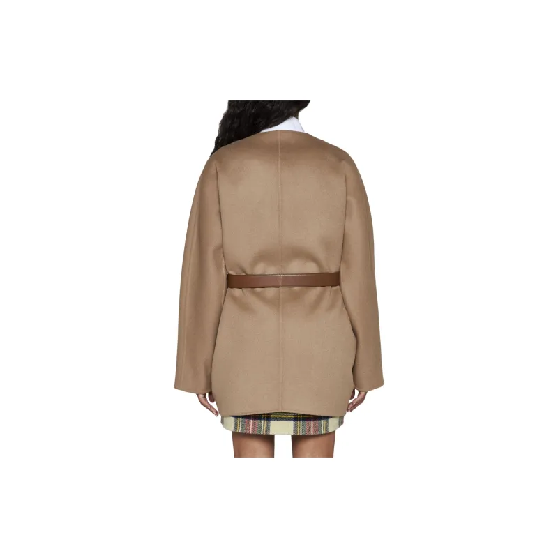PRADA Jackets Women's Beige Yellow-3