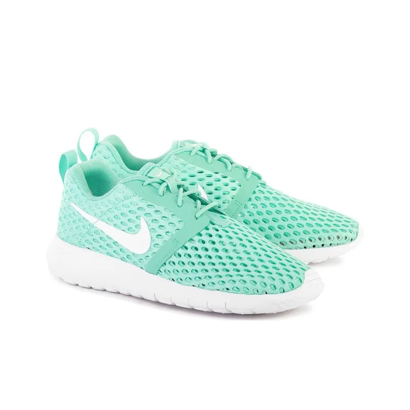 Nike Roshe One Slip Resistant Low Top Kids' Running Shoes Green Teenagers-1