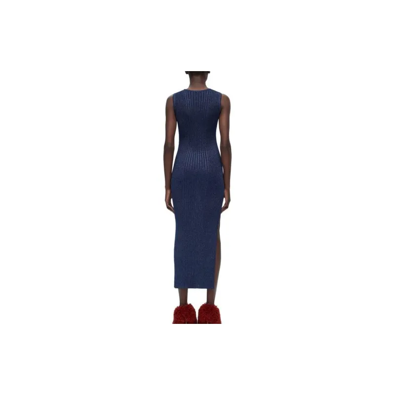 LOEWE Tank Dress 'Dark Blue'-2