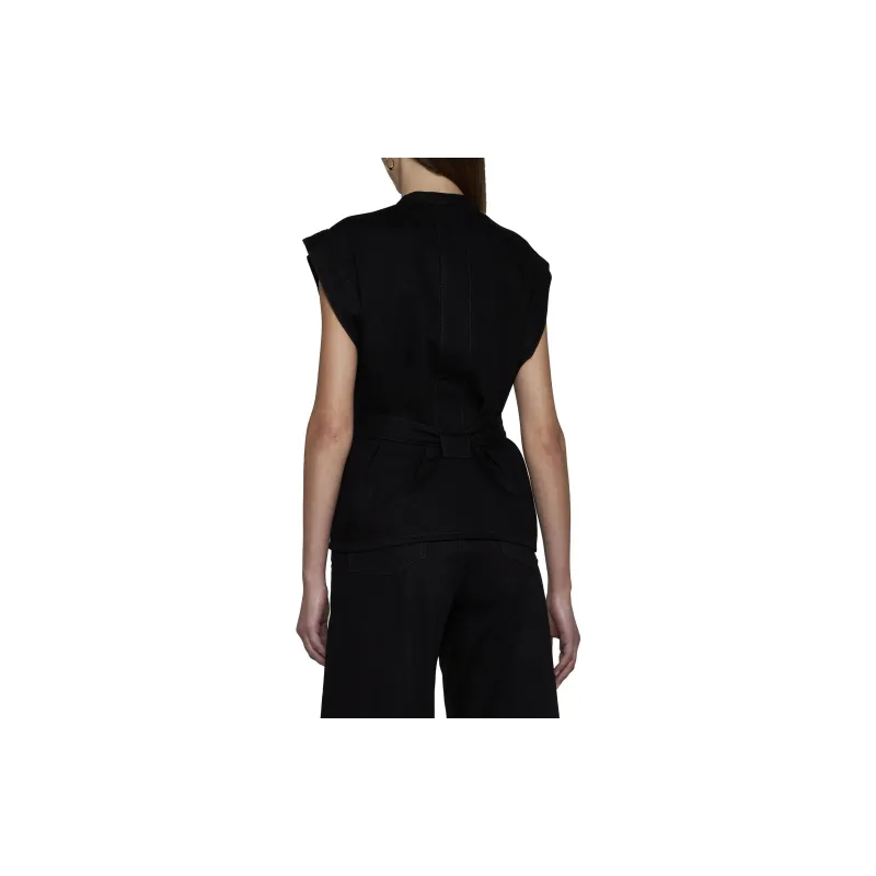 Lemaire Sleeveless V Neck Jacket-3