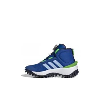 Adidas Porta Trail Anti Kick Cushioning Mid Top Running Shoes Blue Kids'