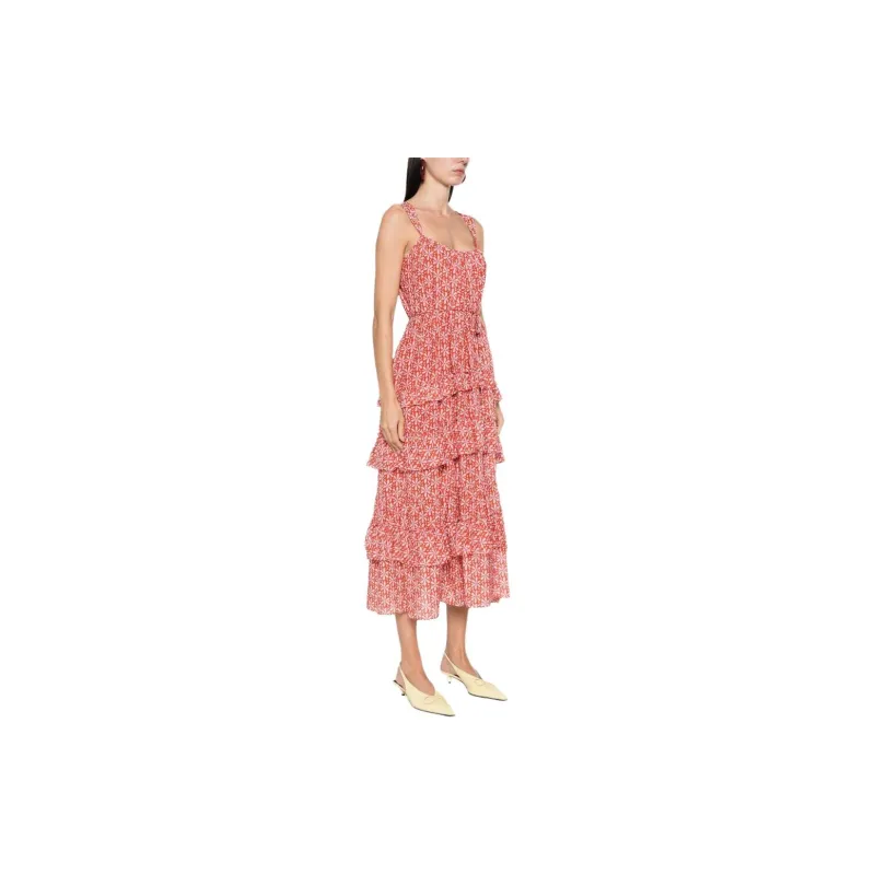 DVF Diane Von Furstenberg Moderna Floral print Midi Dress-3