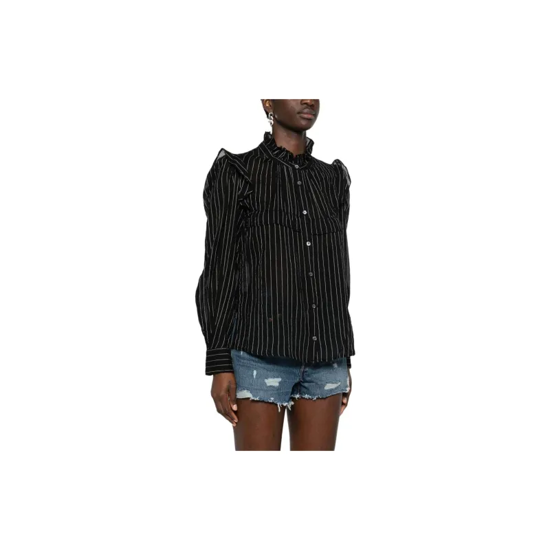 ISABEL MARANT ETOILE Striped Blouse-3