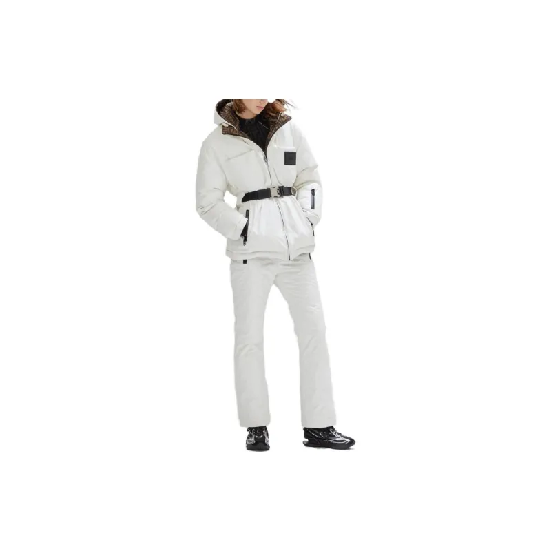 FENDI Ff Logo-print Straight-leg Ski Trousers-2