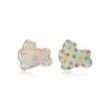 Rabbit Hair Clip-Stars Rabbit+Polka Dot Rabbit