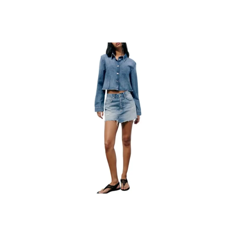 ZARA Shirts Women's Blue-2