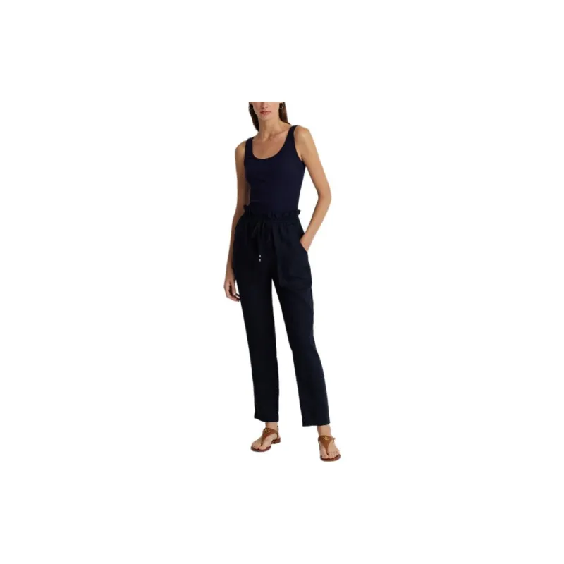 Polo Ralph Lauren Casual Pants Women's Marine Blue-3