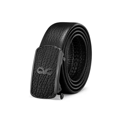 ROBERTA DI CAMERINO Cow Leather Belts Men's Black 3.5cm Greeting Card Writing And Photo Printing Service