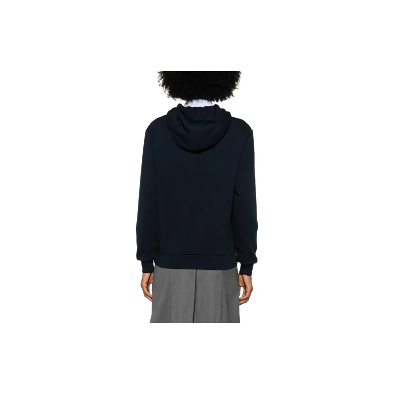 A.P.C Logo Printed Drawstring Hoodie-2