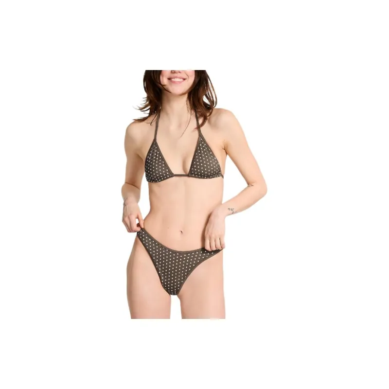 Victoria's Secret PINK BY FRANKIES BIKINIS CAPE MAY BIKINI TOP / CD Bikini Women's Gray-1