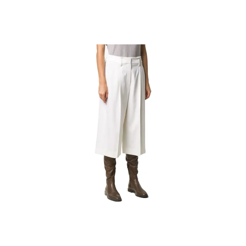 Brunello Cucinelli Straight leg Darted Culottes-3